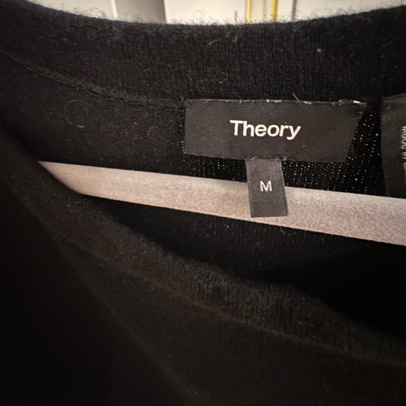 Theory Cashmere Dress (Black/Medium) - Picture 5 of 8